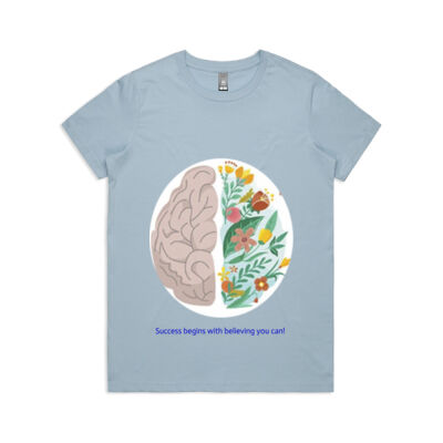 Success-GrowthMindset-Women's-Maple-Tee Thumbnail