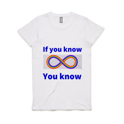 Rainbow-Infinity-Womens-Maple-Tee Thumbnail